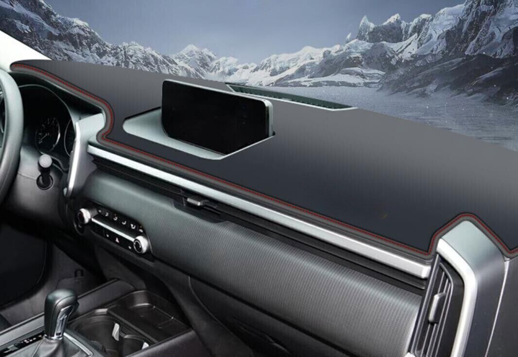 1P for Mazda CX-50 2023-25 PU Leather Dashboard Cover Dashmat Anti-sun Mat Trim