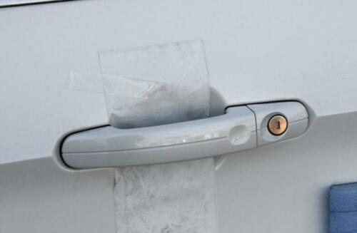 Gloss Black for Ford Escape 13-19 Exterior Side Door Handle for Smart Cover Trim 8X