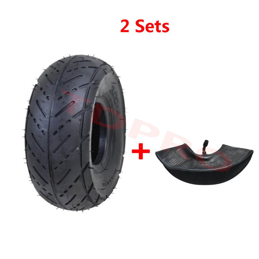 2pc 3.00-4 Tyre + Tube 260x85 for Mobility Scooter Go Kart ATV Razor E325 E300