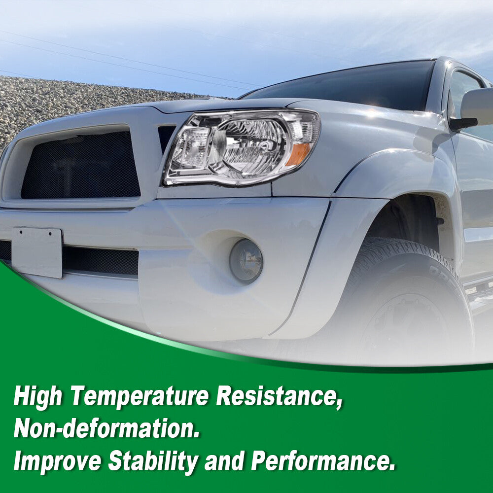 Suitable for 2005-2011 for Toyota Tacoma models with chrome headlights and 3D LED tubular taillights.