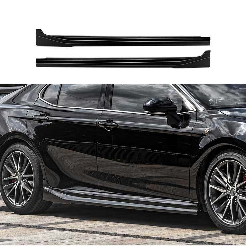 All inclusive Black Side Skirt Bodykit Spoiler Lip Trim 18-2022 for Toyota for Camry