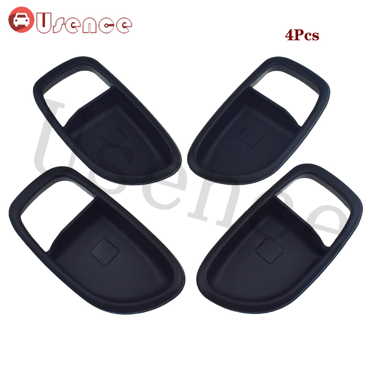 4Pcs Interior Door Handle Bezel Left + Right Side For 2007-2010 for Hyundai for Elantra