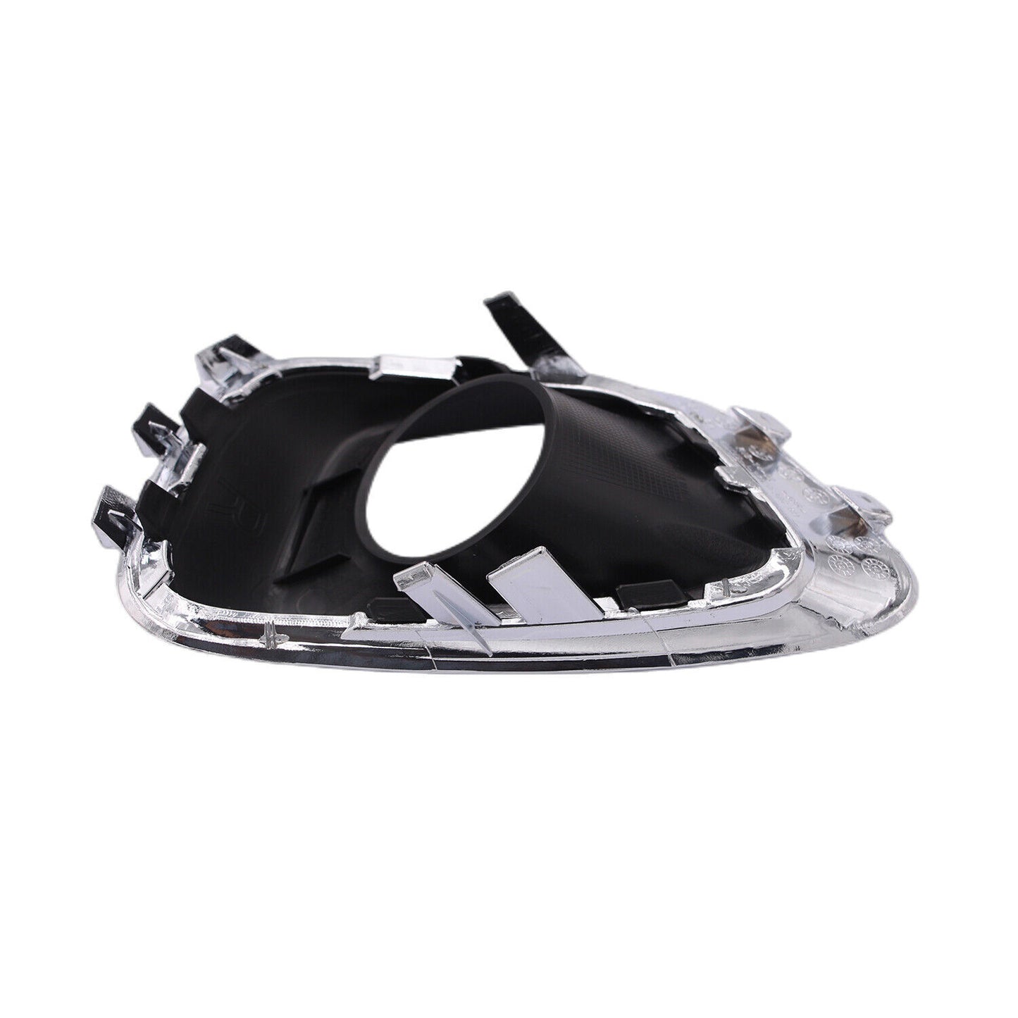1Pair Fog Light Lamp Bezel Cover Chrome Trim Fit for Jeep Compass 2014-2016