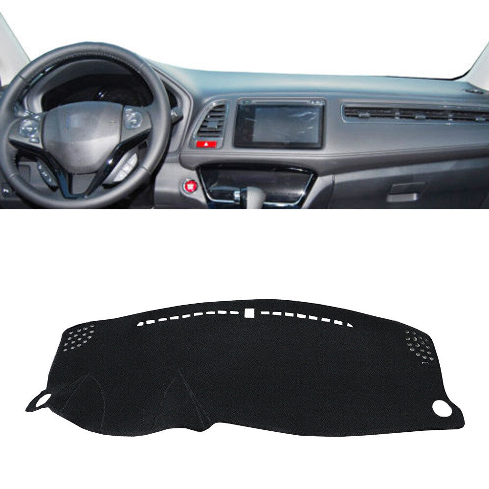 Front Car Dashmat Pad Dashboard Cover Carpet LHD For 2014-2017 HRV HR-V Vezel