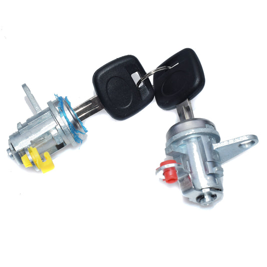 Door lock cylinder self-righting device with key for LR, suitable for Toyota RAV4 1996-2000 69051-42050