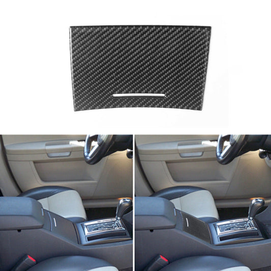 Carbon Fiber Watercup Panel Holder Cover Trim Sticker for Chrysler 300 05-07