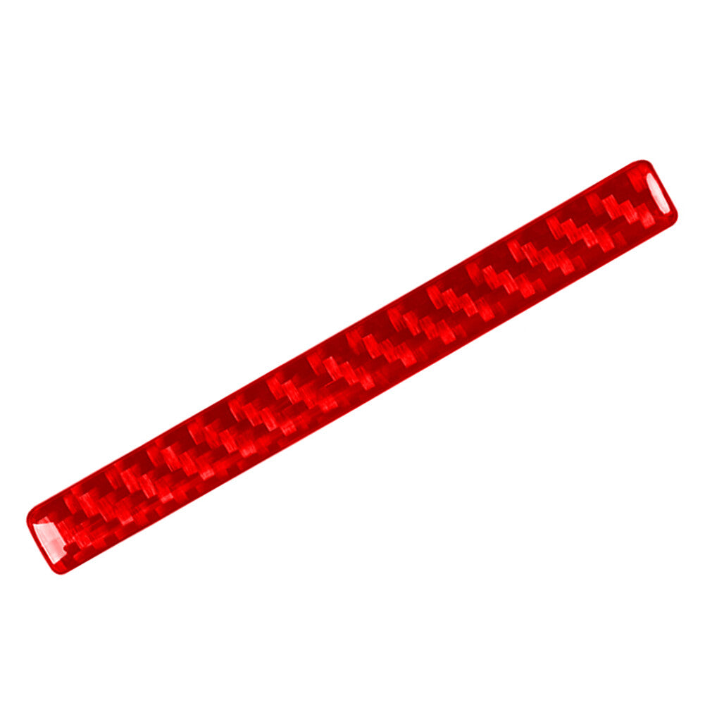 Center Armrest Box Rear Strip Cover Trim for Volkswagen for Passat B5 2001-2005 Red