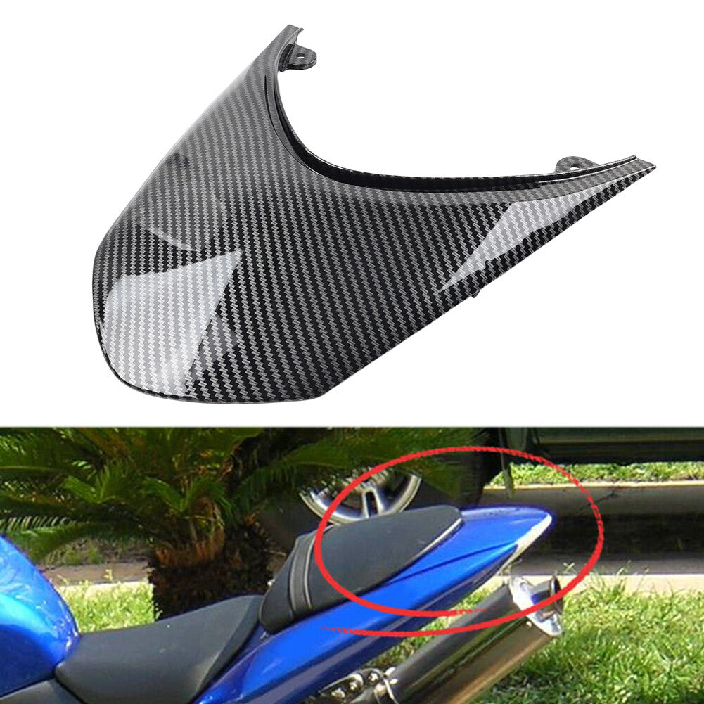 Carbon Fiber Rear Upper for Seat Tail Light Cover Fairing for Kawasaki ZX10R 2004-05