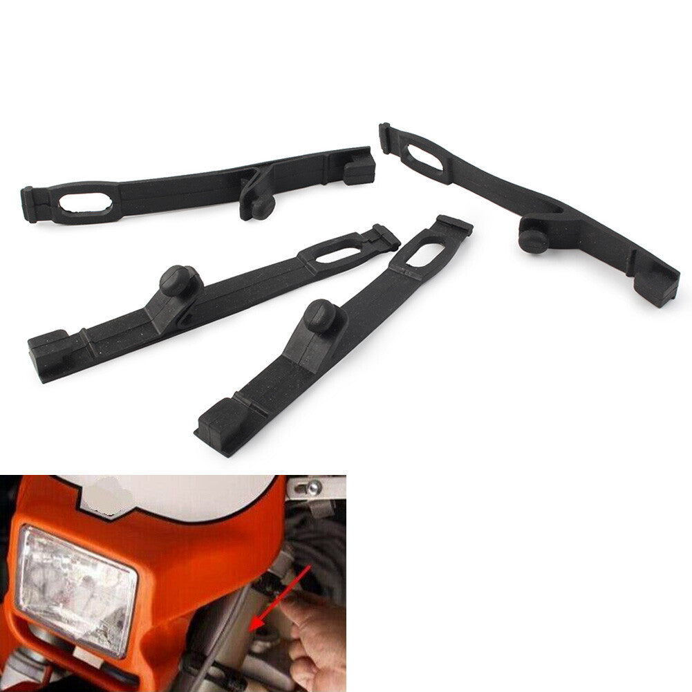 Headlight Fairing Rubber Straps Dirt Bike Headlamp Fix Brackets Strap Motor