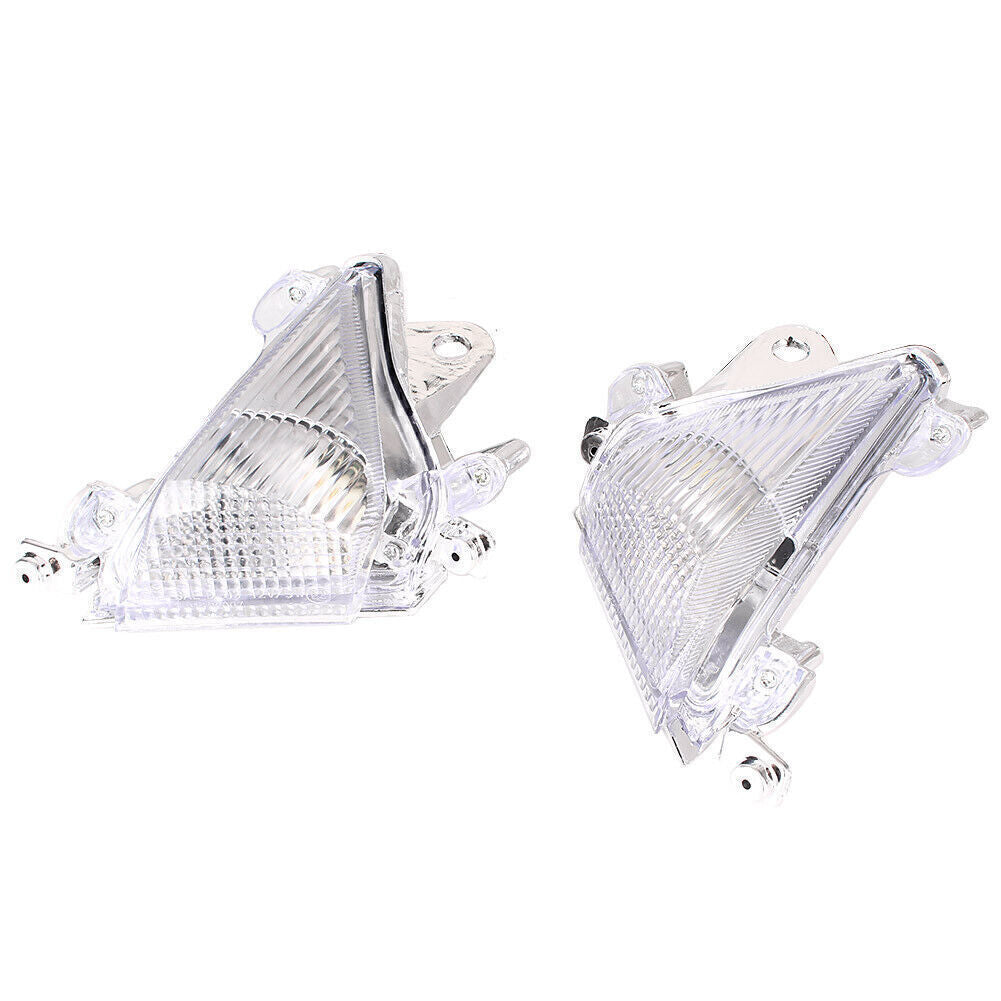 Turn Signal Blinker Lamp Indicator Clear Lens for Kawasaki ZX10R 04-05 12V