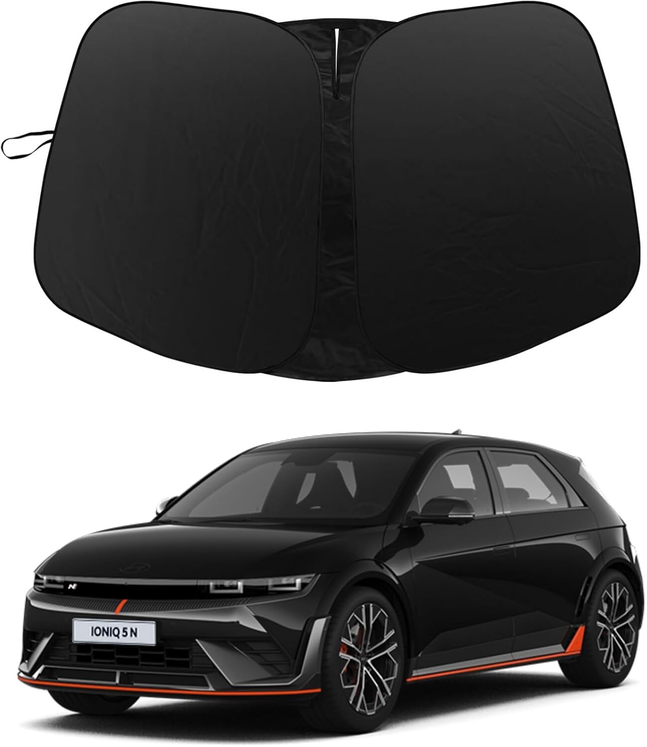 Fit 2022-2025 for Hyundai Ioniq 5 Car Front Windshield Sun Shade Reflective UV Cover