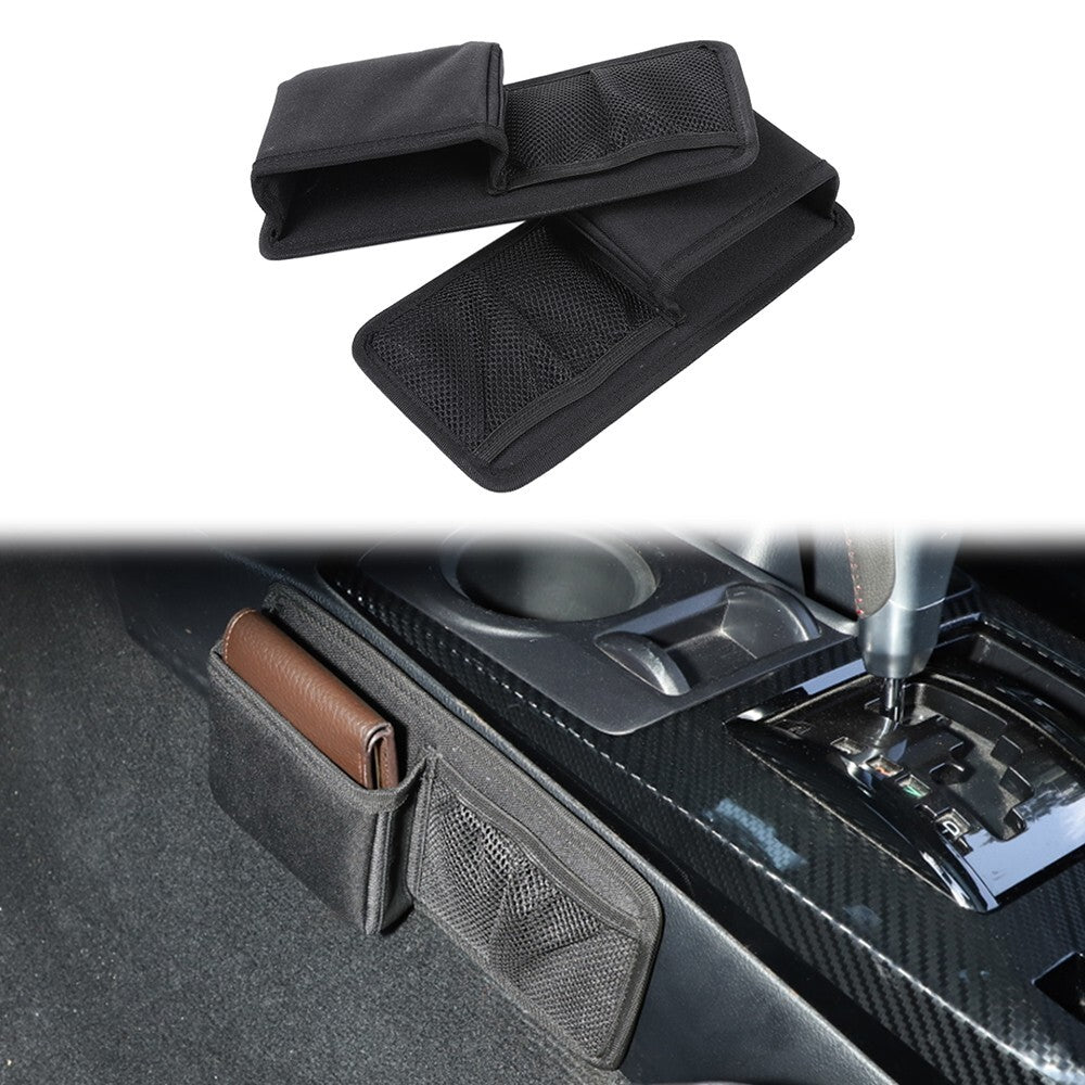 Interior Gear Shift Side Storage Bag Organizer for Toyota 4Runner 10-23 Oxford