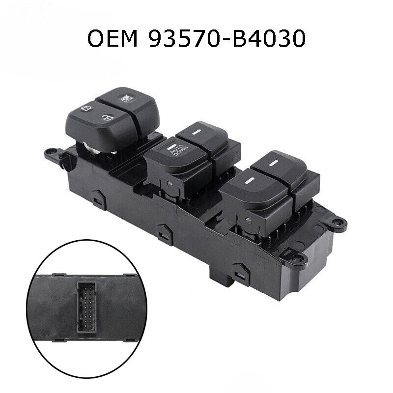 for Hyundai i10 Doctor 10 Places Ear 1.0 sx 13-17 Power Front Left Window Switch