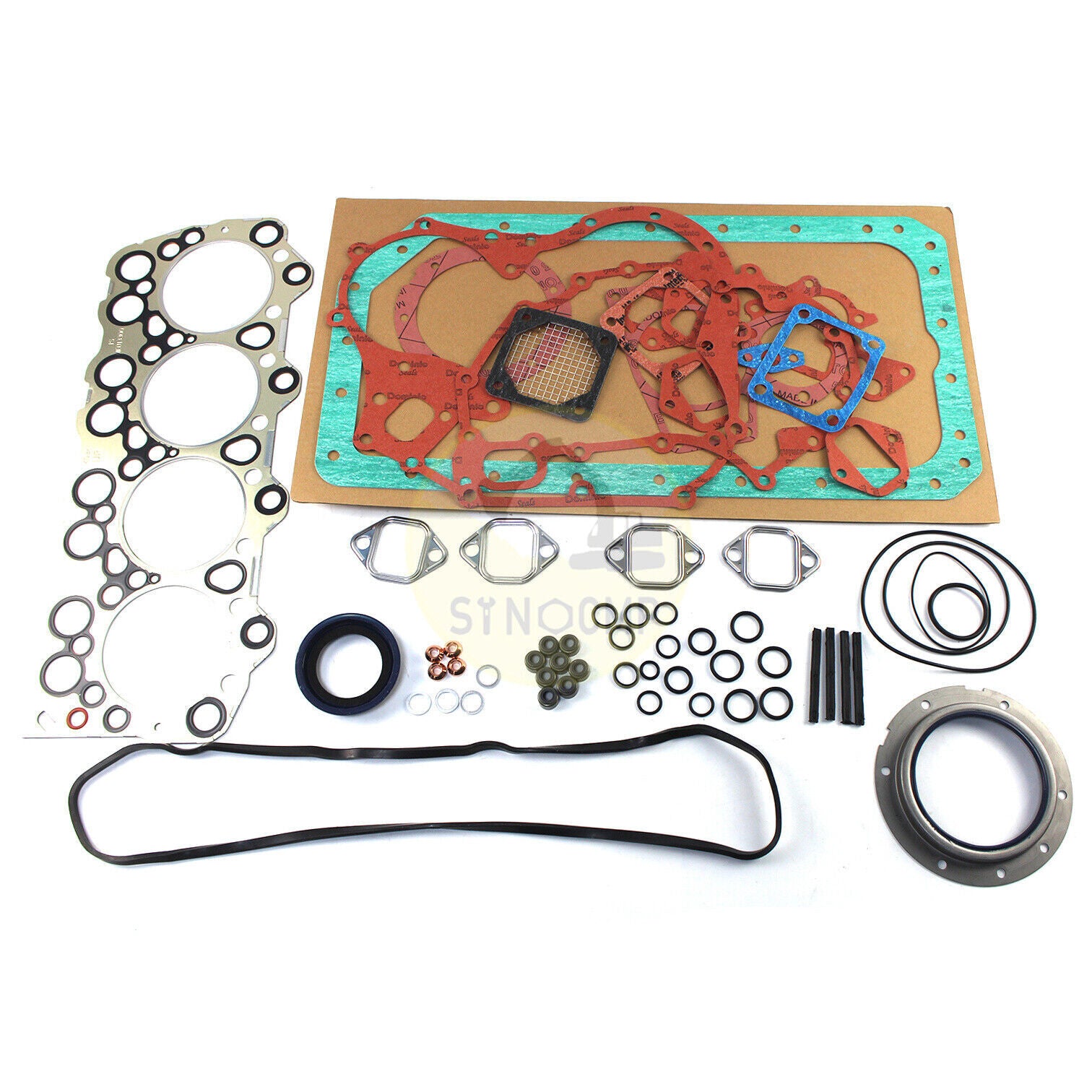 NEW 4D34 4D34T Engine Rebuild Gasket Kit for Mitsubishi Canter FE FG Trucks US