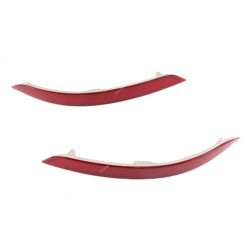2Pcs LH RH Rear Bumper Reflector Brake Light Trim Fit for BMW F15 X5 2014-2017