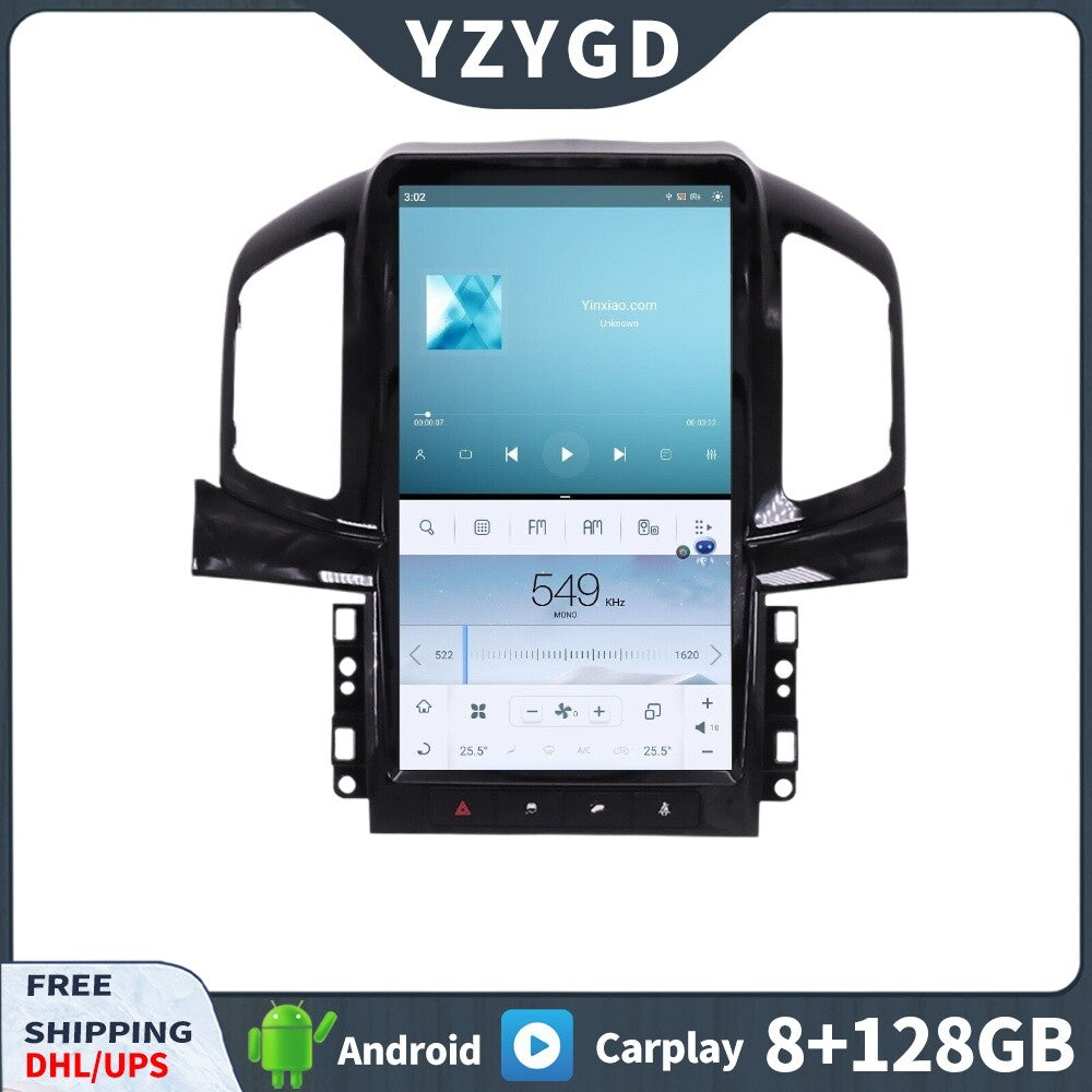 Android for Ford for Chevrolet Captiva 2013-17 CarPlay Car Radio Stereo Vedio Screen