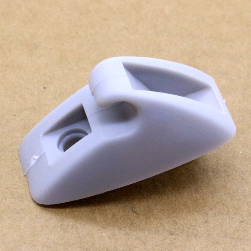 Gray sun visor clip mounting bracket 191857559 is suitable for Volkswagen for Jetta for Golf MK1 MK2.