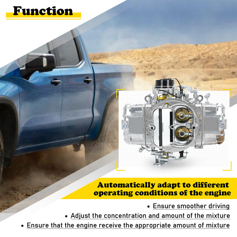 Electric Choke Quick Fuel Carburetor BR-67213 Brawler Street Series 750 CFM