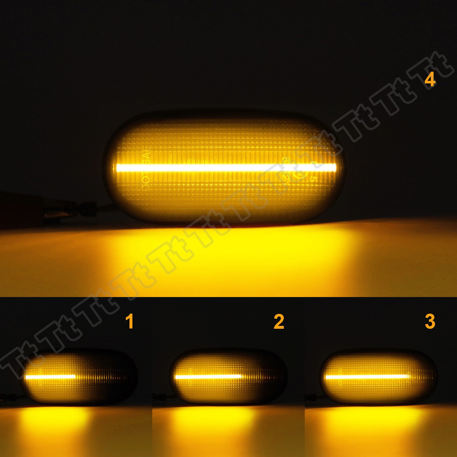 LED three Triton L200 Pajero Sport