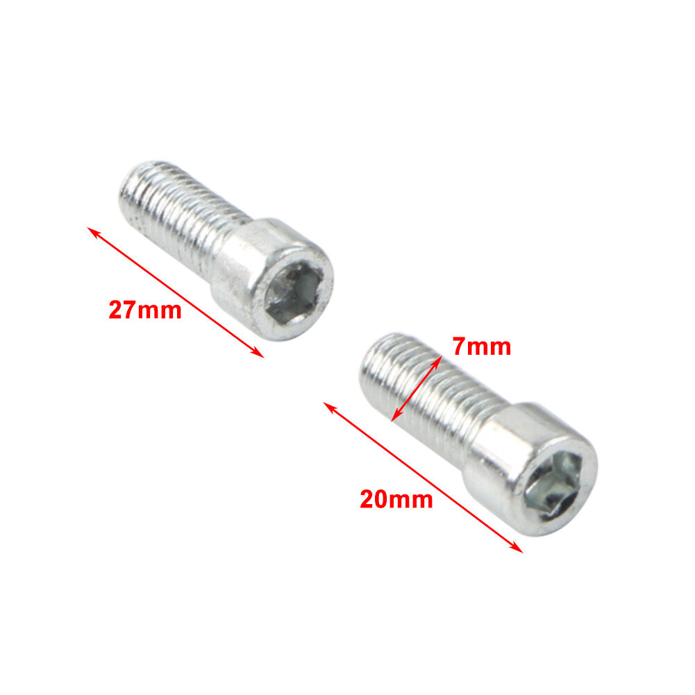 Fit Electric Motor Bicycle ATV Motor M8 Footpegs Folding Passenger Foot Pegs