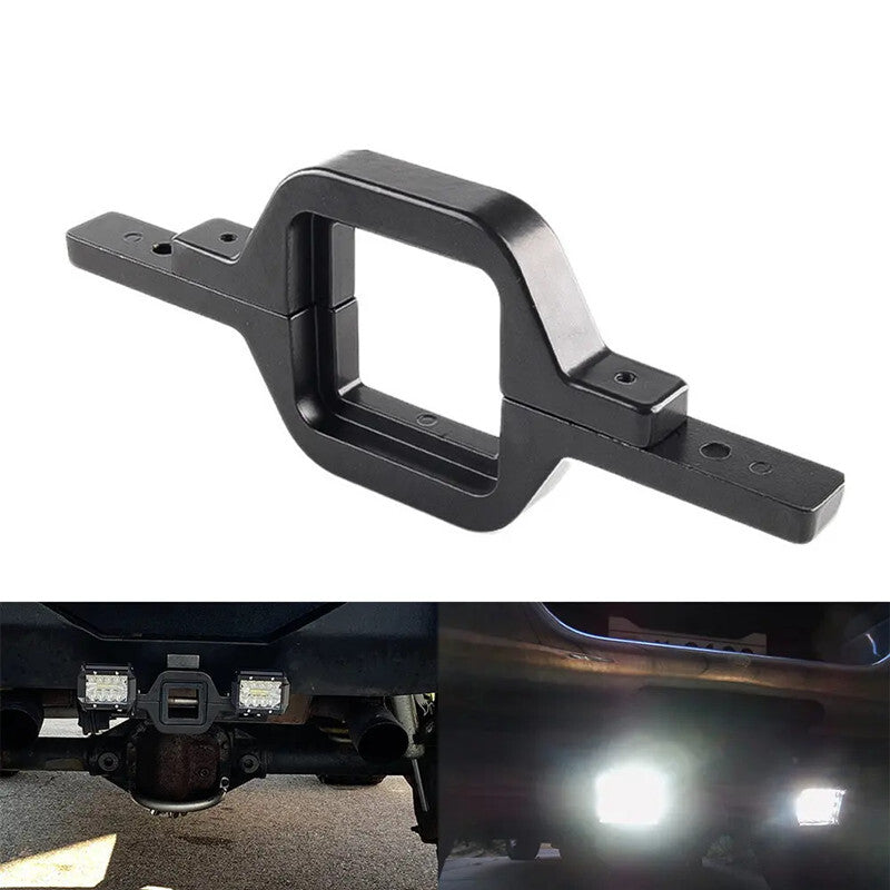 1Pc Car LED White Amber Work Light Fog Lamp Tow Hitch Hook Mount Bracket Holder