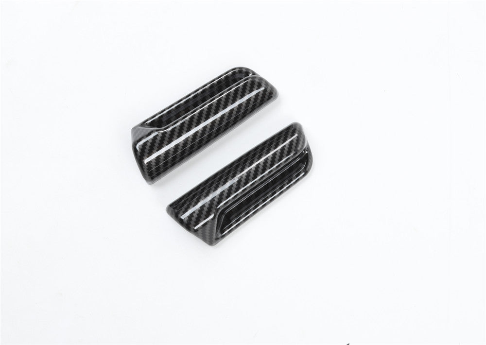 Carbon Fiber ABS for Seat Back Adjustment Handle Panel Trim for Suzuki for Jimny 2019-22