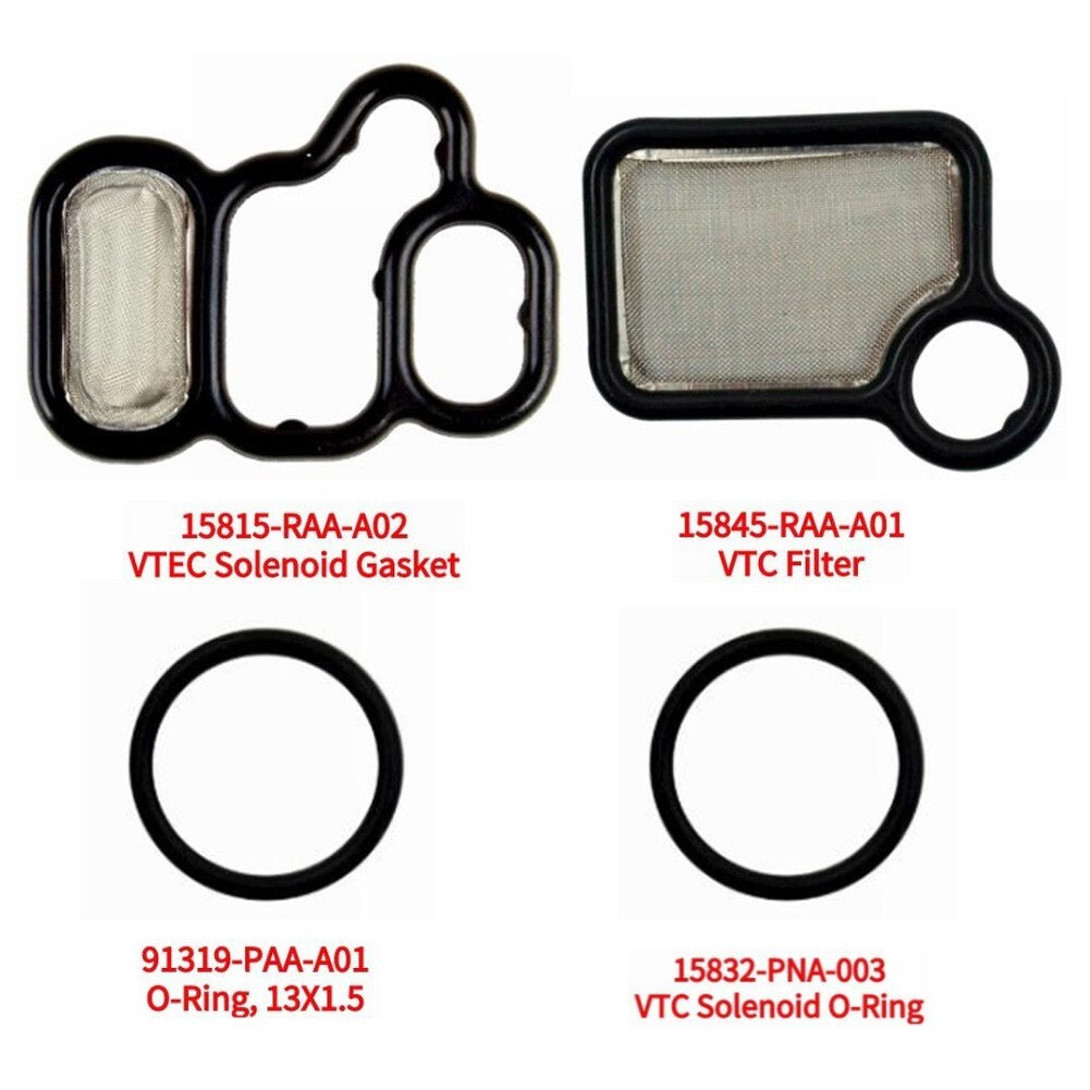 Solenoid Spool Valve Gasket 15815-RAA-A02 15832-PNA-003 15845-RAA-A01 Element