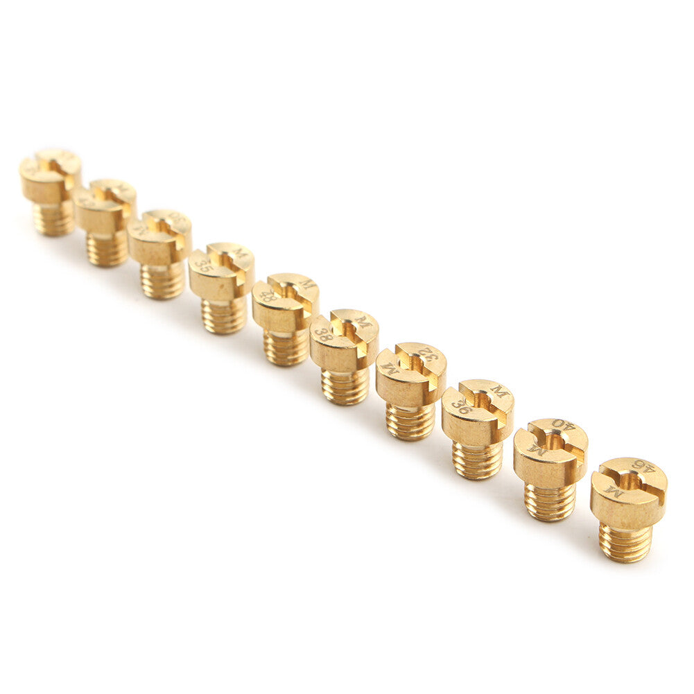 M5 Main jet For Dellorto Carburetor SHA SHB UA UB PHBG VHB-CS VHBT-CS 70-88 Gold