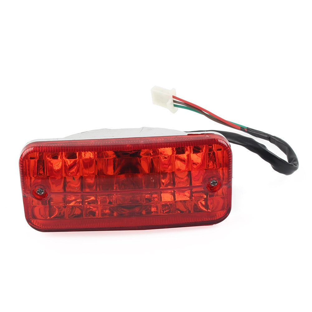 Rear Tail Light Fit 110cc 125cc 135cc ATV Quad 4 Wheel TaoTao Kandi Sunl Red