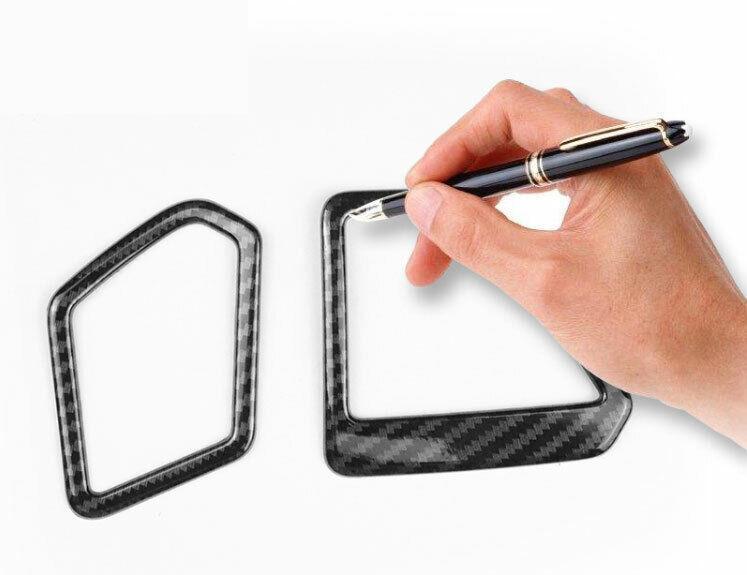 Carbon Fiber Dashboard Upper Air Outlet Vent Trim for BMW 3-Series G20 2019-2021