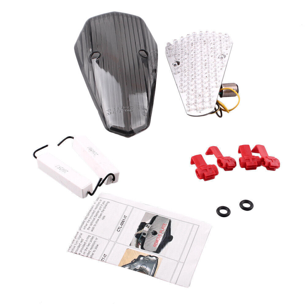 LED Brake Tail Light Breaking Lamp Smoke Lens for HONDA SHADOW AERO 750 2004-07