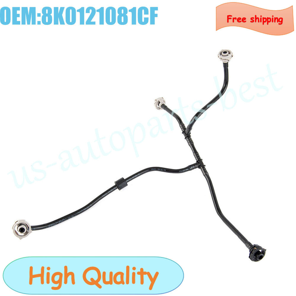 8K0121081CF Engine Coolant Overflow Tank Hose for Audi A4 B8 A5 S4 S5 3.0T