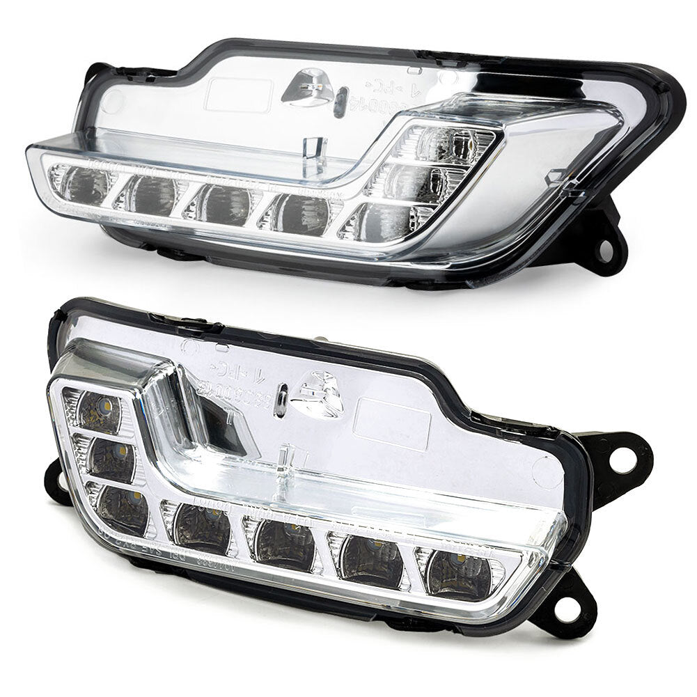 2PCS LED Daytime Running Light Lamp for Mercedes W212 E350 400 550 2010-2016