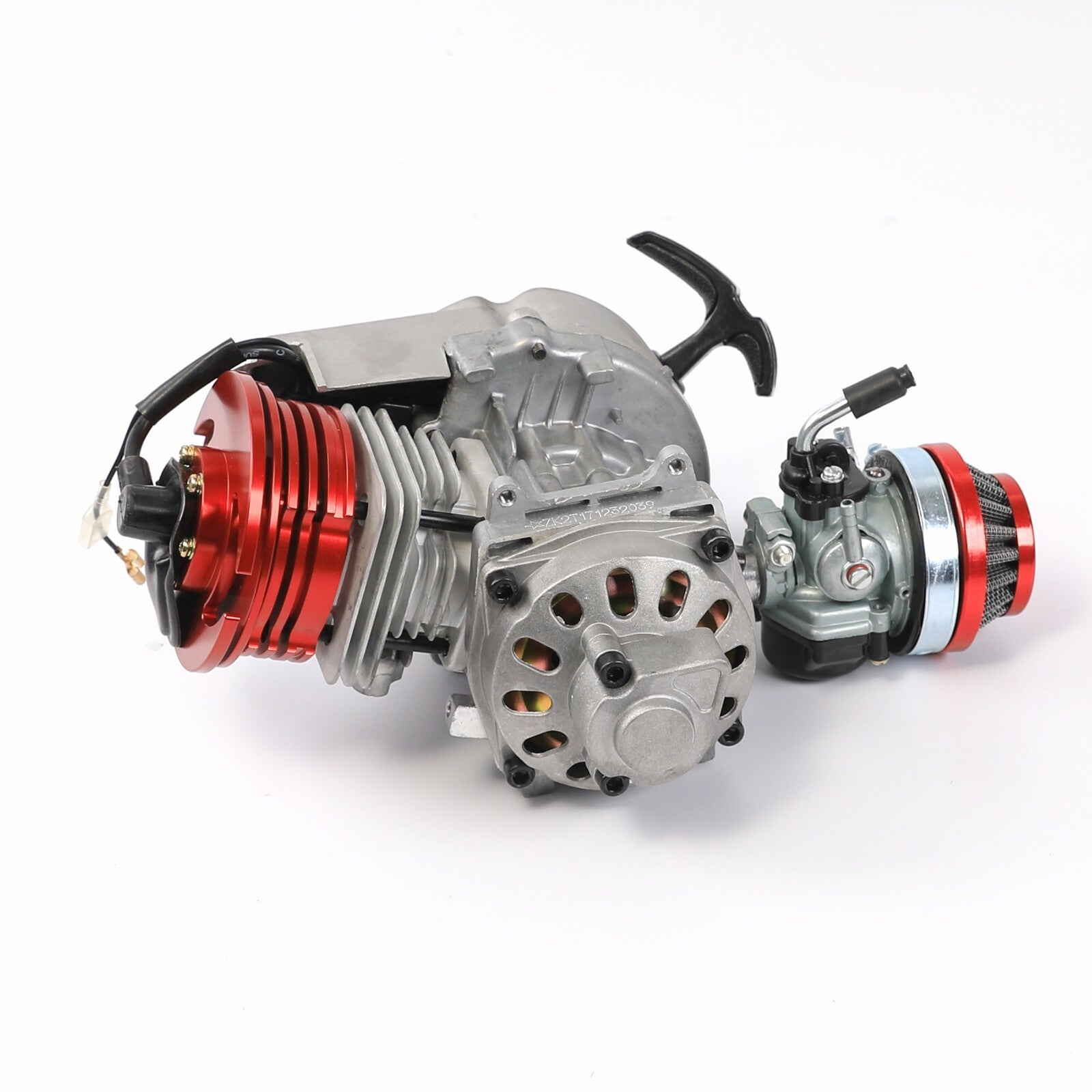 HP 50CC 49CC 2-stroke pull-start engine motor for mini pocket bicycle go-kart four-wheel all-terrain vehicle