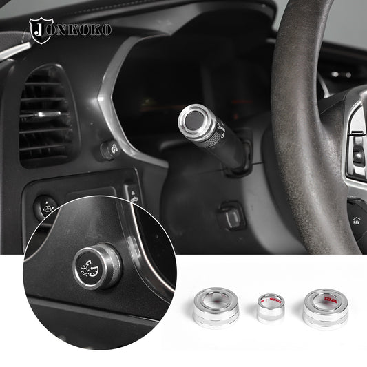 Blue alloy air conditioner switch CD button knob suitable for Toyota Tacoma 2016 - 2020