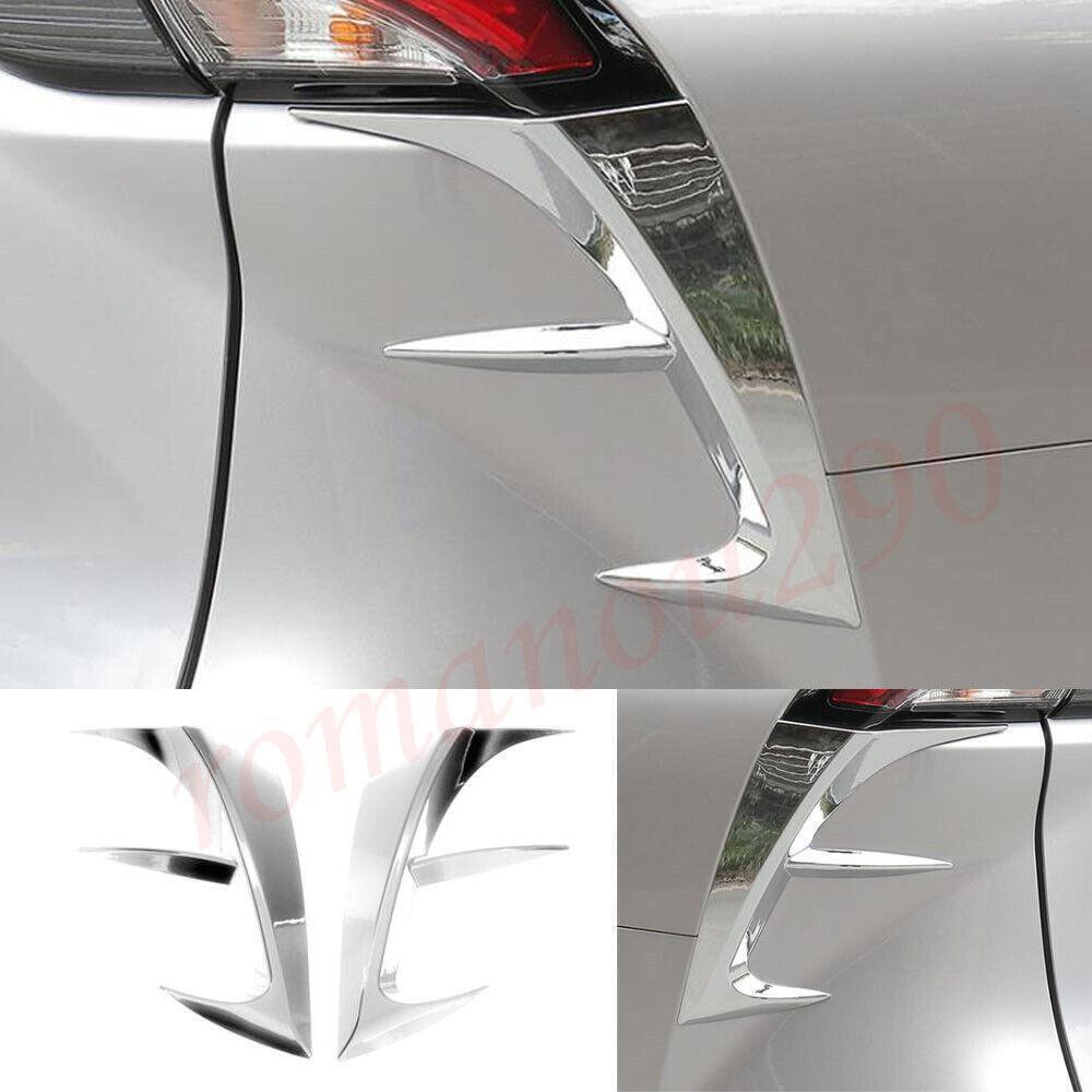 for Toyota for Sienna 21-2024 Chrome ABS Rear Tail Lights Moulding Frame Cover Trim
