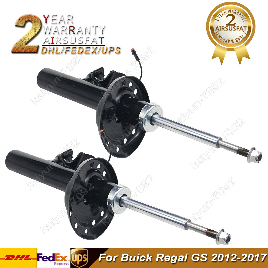 Front Right Left Shock Absorber Cores w/Electric for Buick Regal GS 2012-2017