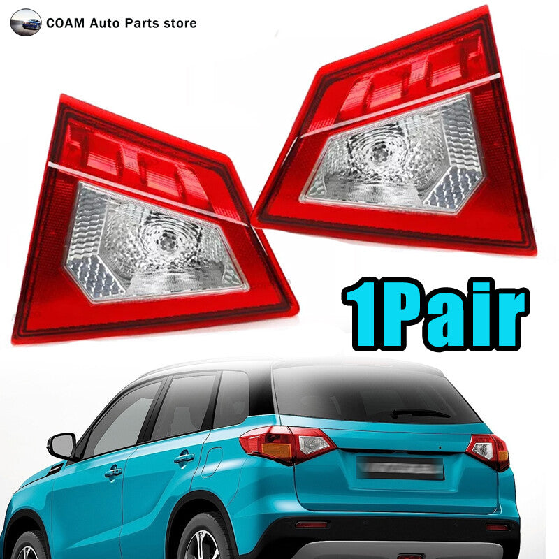 A pair of halogen interior rear brake lights and taillights for SUZUKI Vitara 2016-2018 models.