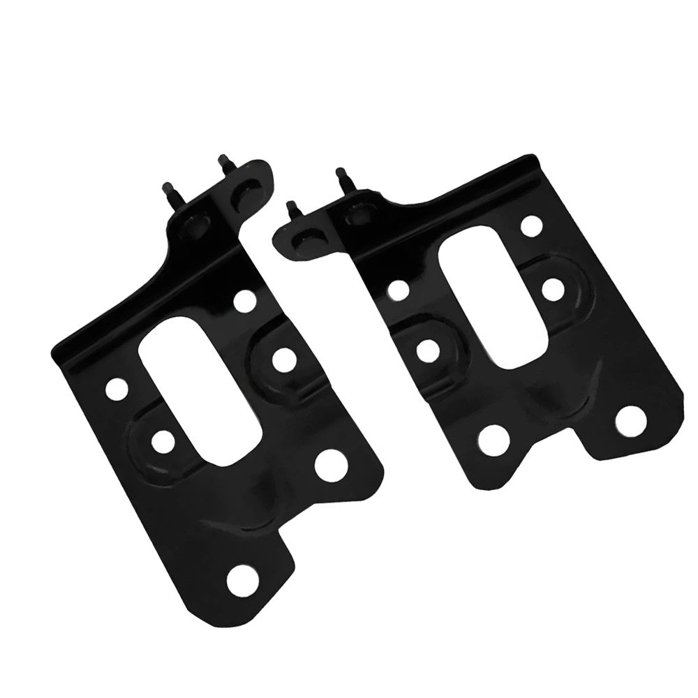 Pack of 2 Hood Latch Lock Mount Bracket Black For 2017 2018 2019 2021 2022 Q60