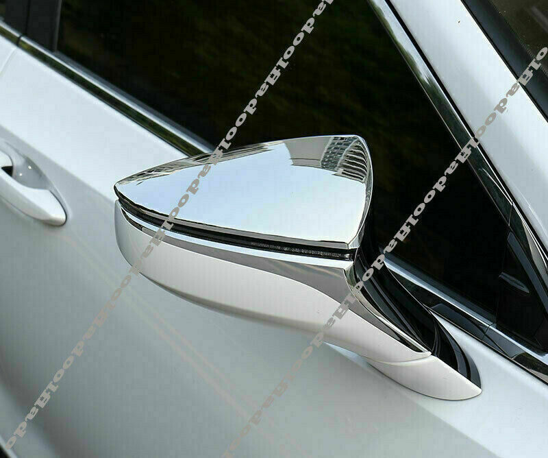 2Pcs for Lexus UX 200 250h 2019-2022 Chrome Exterior Rear View Mirror Cover Trim