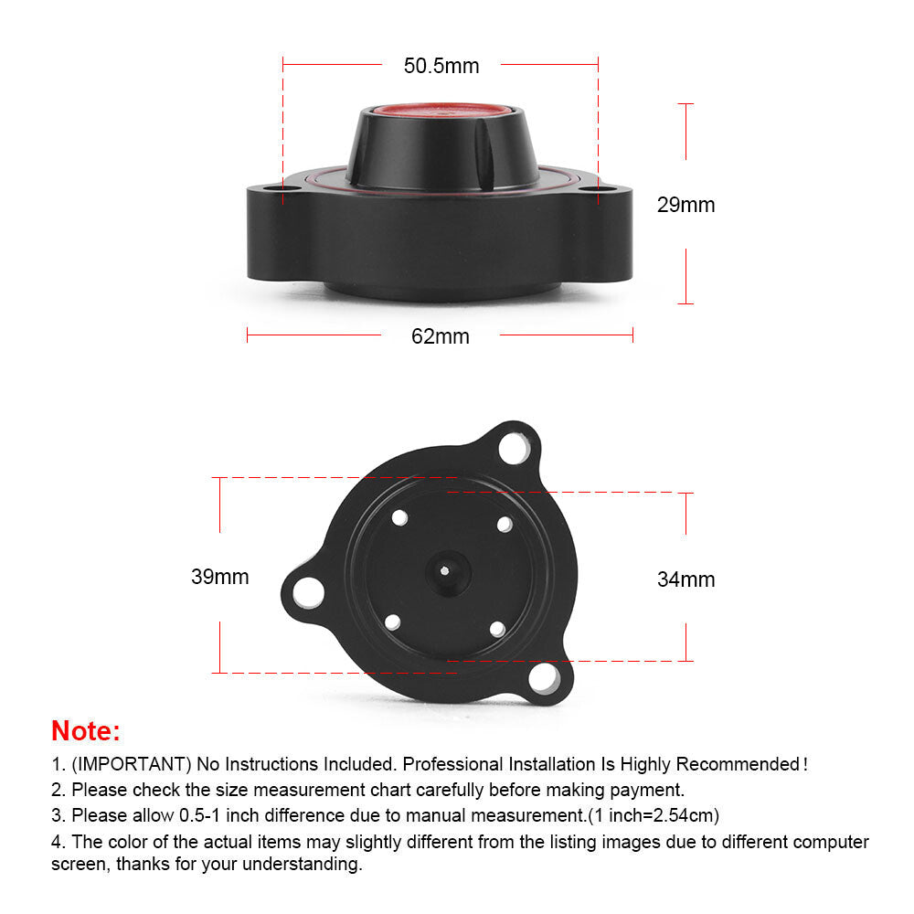 T9358 Diverter Blow Off Valve Base for Mercedes for Ford for Volvo Valve Turbo