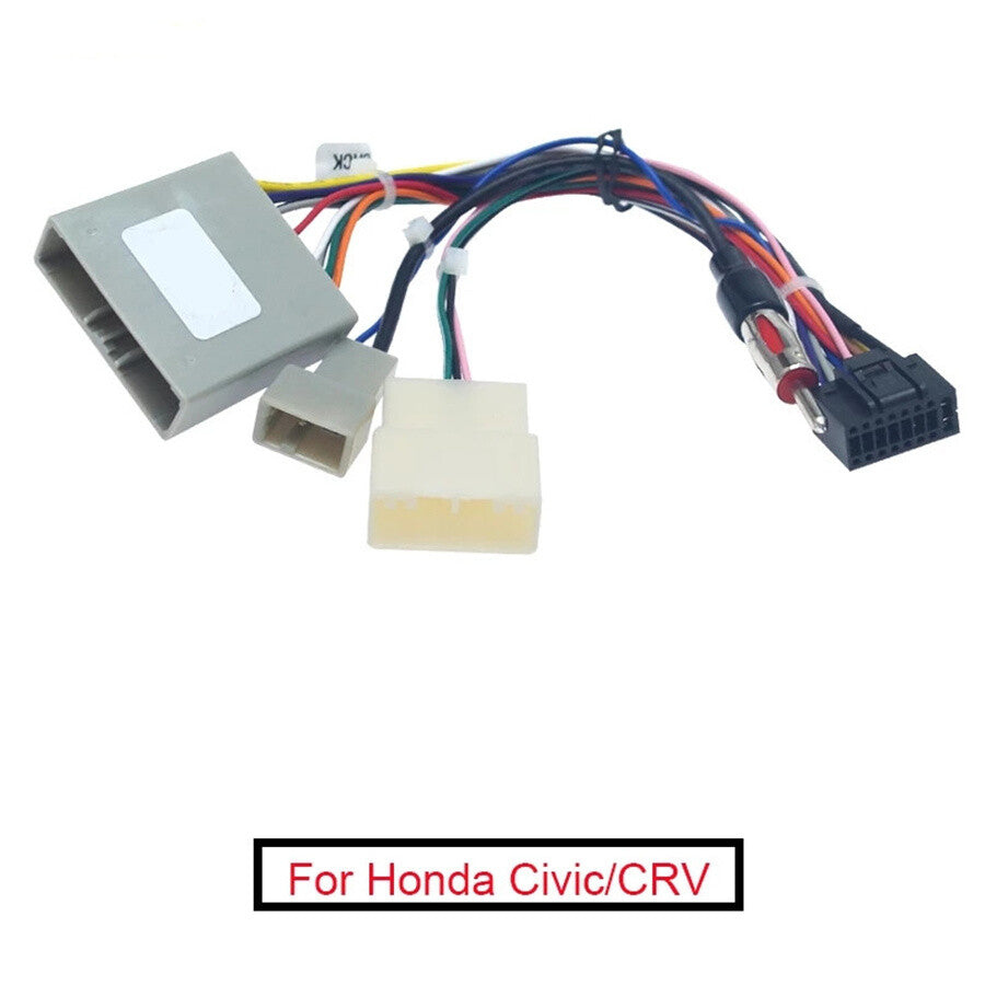 16Pin Car Radio Stereo Wiring Harness Plug Adapter for Honda for Civic CRV 2006-2009
