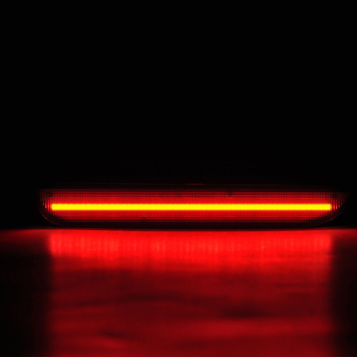 Suitable for 2015-2022 for Ford for Mustang GT Smoked Lens LED Rear Bumper Side Marker Lights