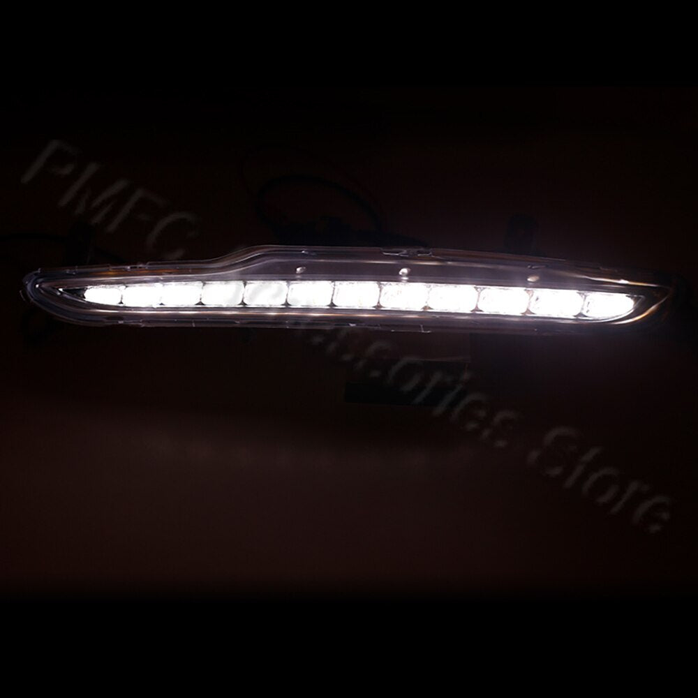 1Pair DRL Front Bumper LED Daytime Running Light for KIA K5 Optima 2011-2014