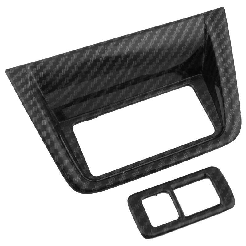 for Honda Accord 10th 2018-2022 Carbon Fiber Headlight Switch Control Cover Trim