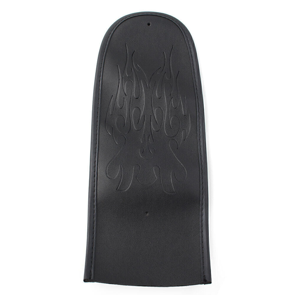 for Harley Dyna Fat Bob Street Glide Flame Stitch Rear Solo for Seat Fender Bib Pad