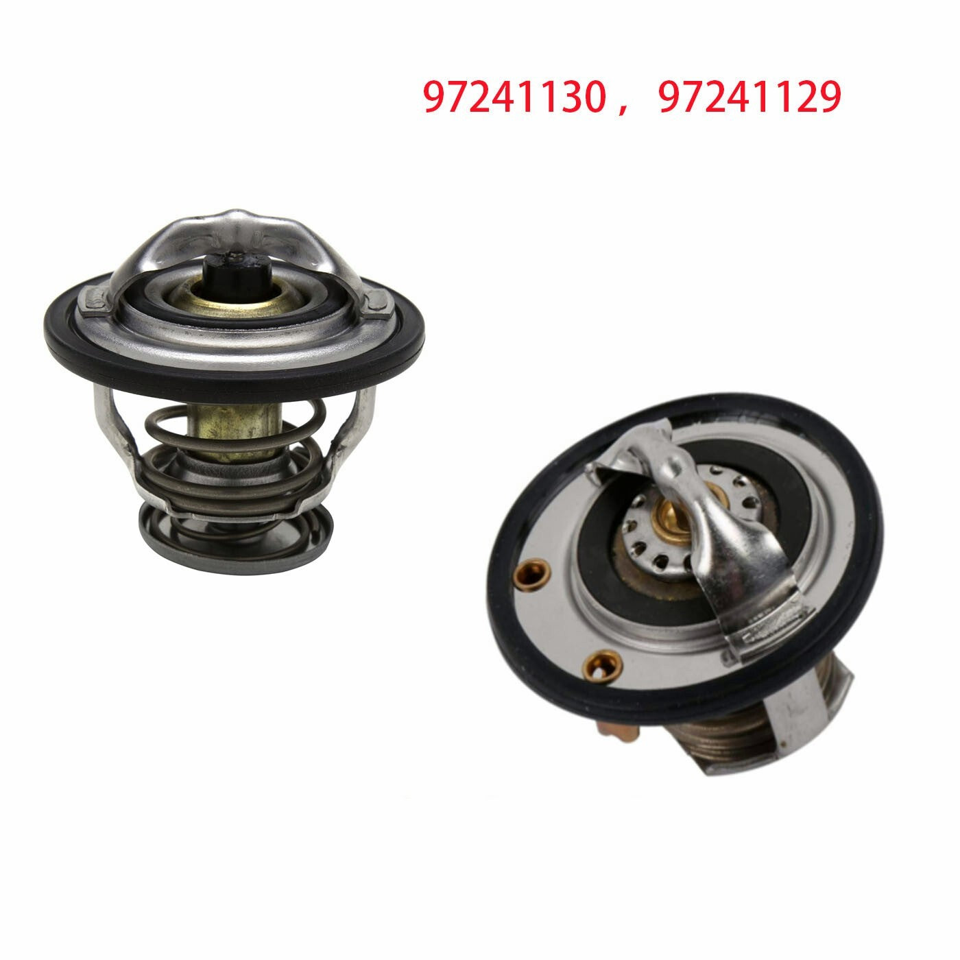 185  180 Degree Thermostat Front  Rear Kit Pair for GM Pickup Duramax