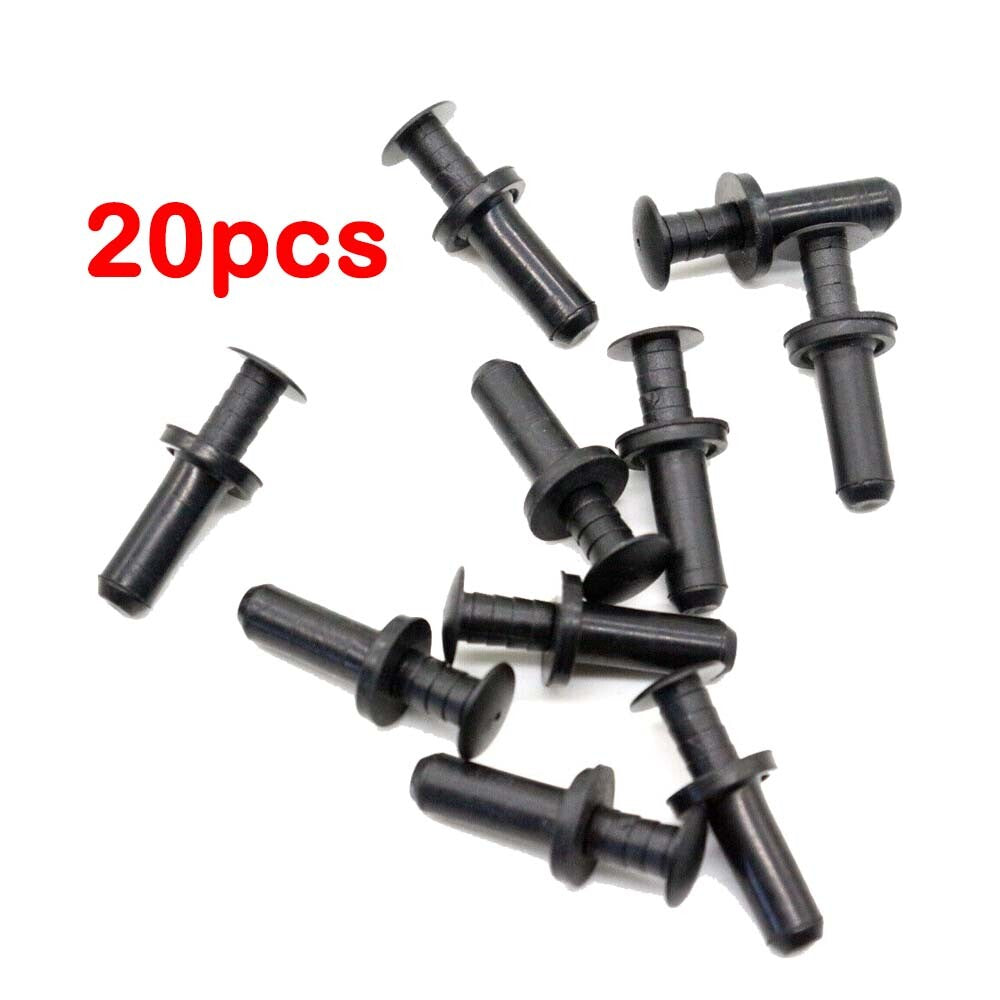 New 20Pcs 0009915940 Multi Purpose Rivet Push-Type Retainers for Mercedes-Benz