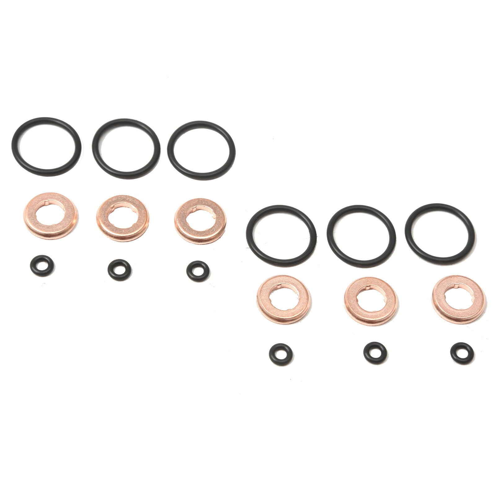 Fit For 6x Injector Nozzle Seal Rings Kit V6 TDI CJGD CRCA WHT000884 05A130519