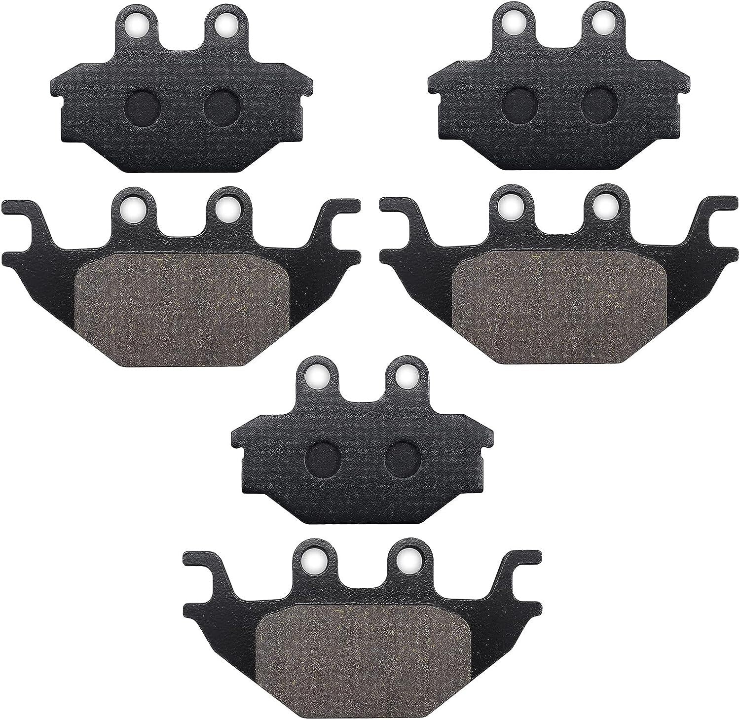Front Rear Brake Pads for Quadlander 300 600 ARCTIC CAT 250 300 ,CAN AM CAN-AM